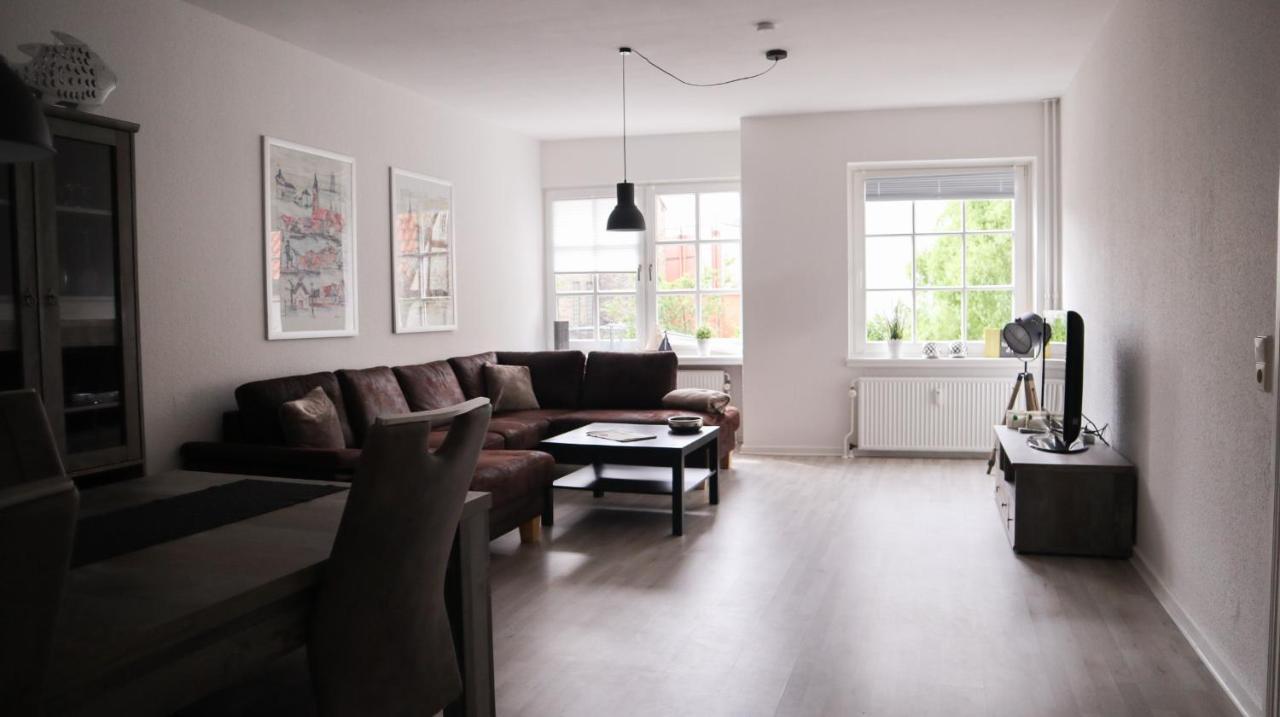 Apartamento Kapitainskoje Direkt Am Hafen Flensburgs Exterior foto