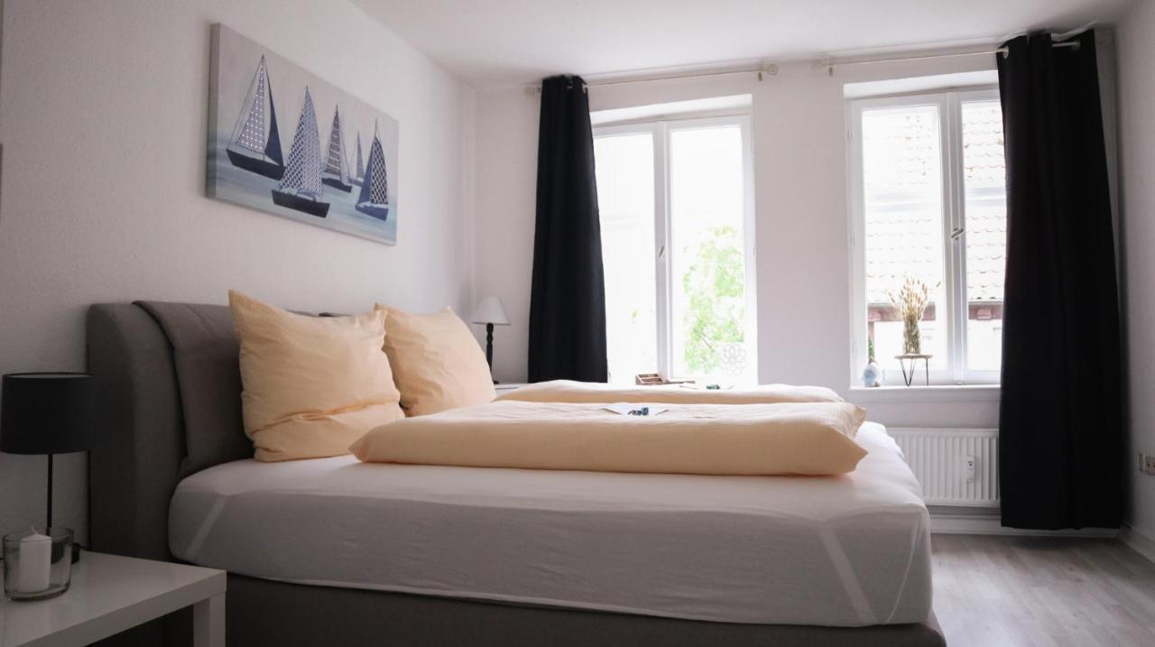Apartamento Kapitainskoje Direkt Am Hafen Flensburgs Exterior foto
