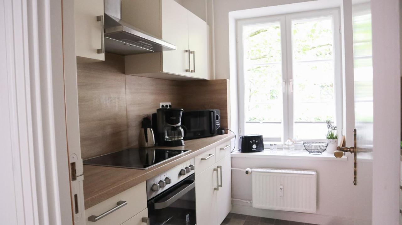 Apartamento Kapitainskoje Direkt Am Hafen Flensburgs Exterior foto