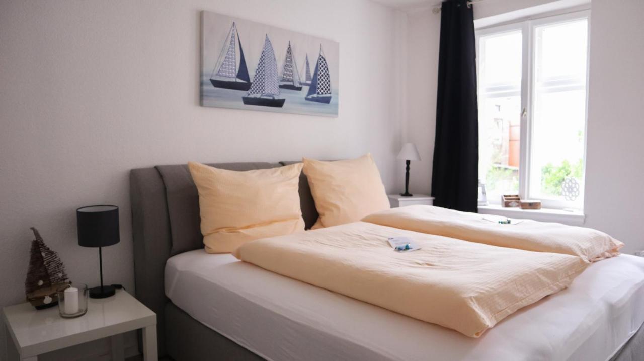 Apartamento Kapitainskoje Direkt Am Hafen Flensburgs Exterior foto